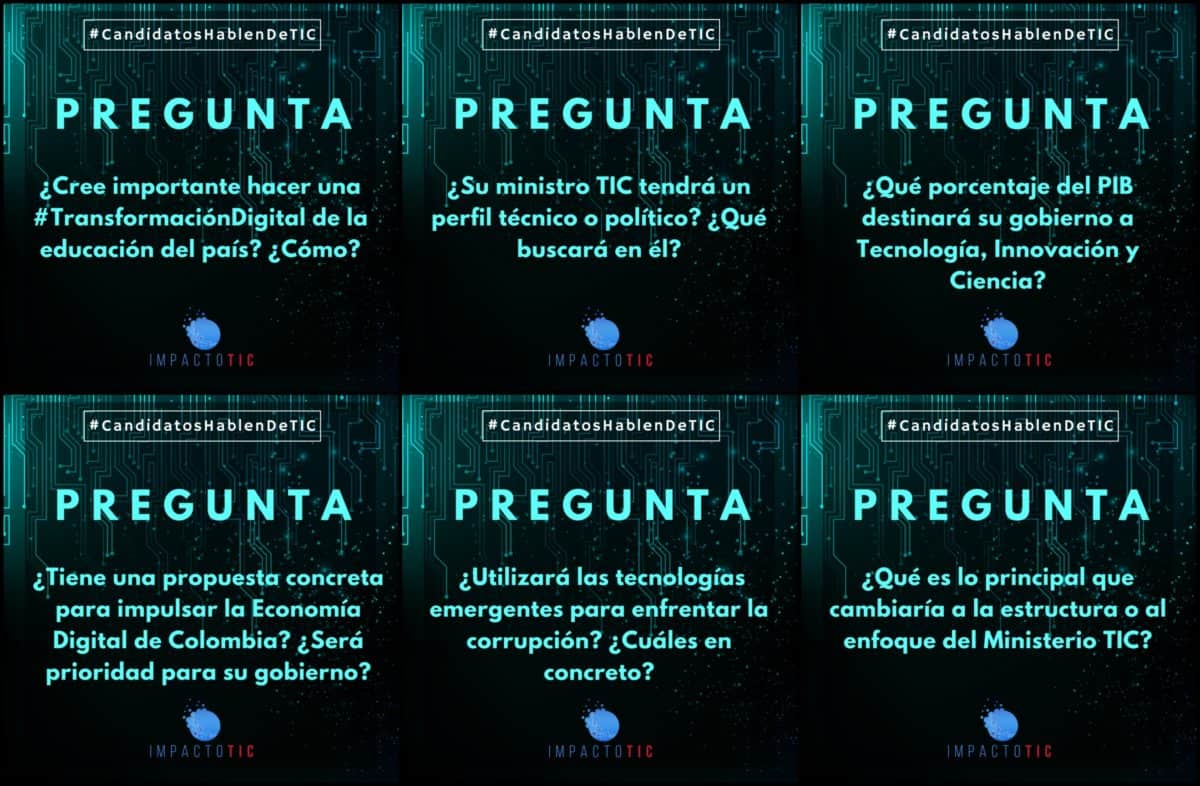 #CandidatosHablenDeTIC