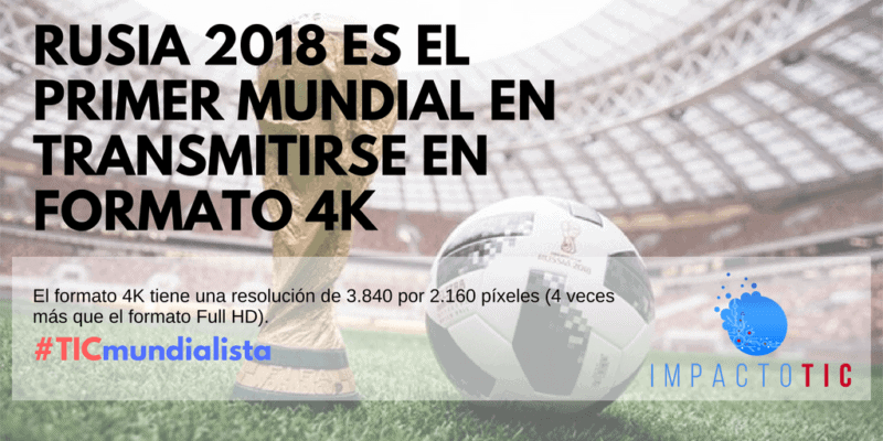 TICmundialista tecnología mundial de fútbol