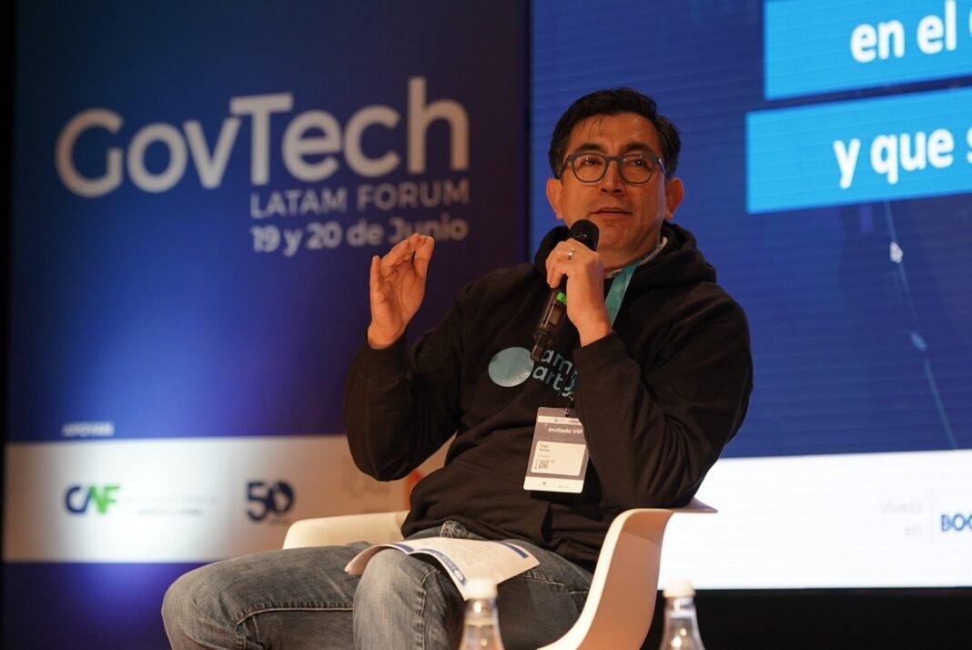 Diego Molano Vega, exministro TIC, en Campus Party Colombia 2019