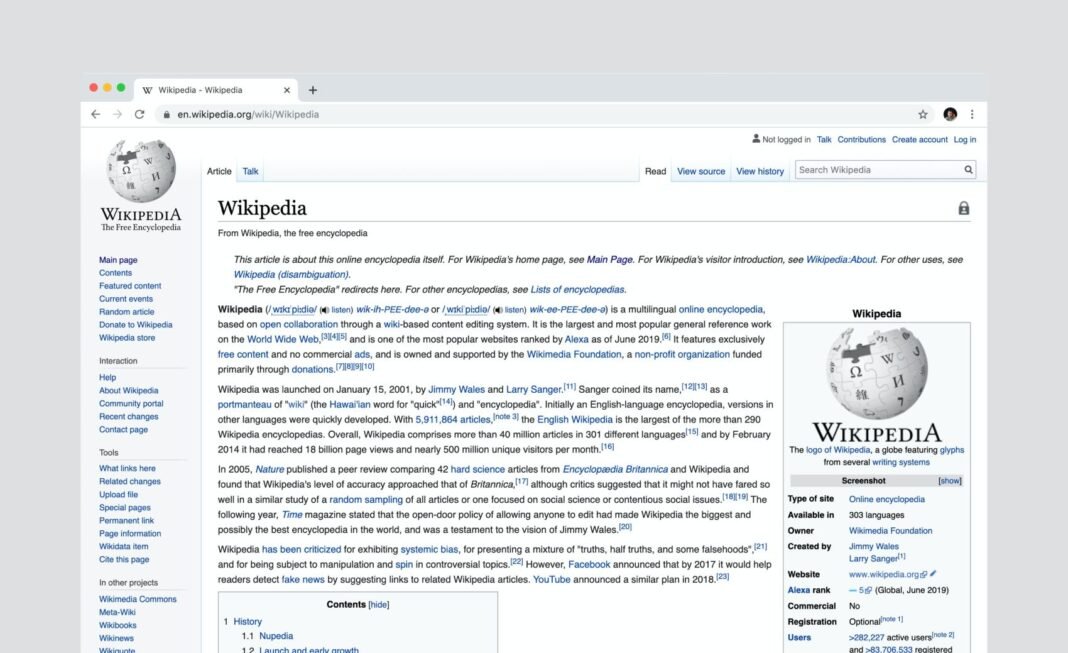 20 años de wikipedia