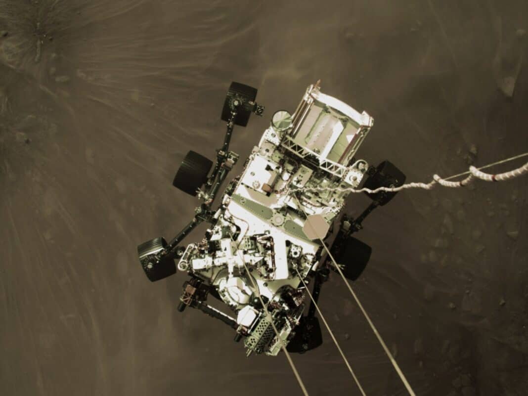 perseverance landing