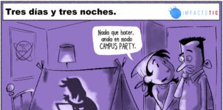 #TICaricatura tres días y tres noches