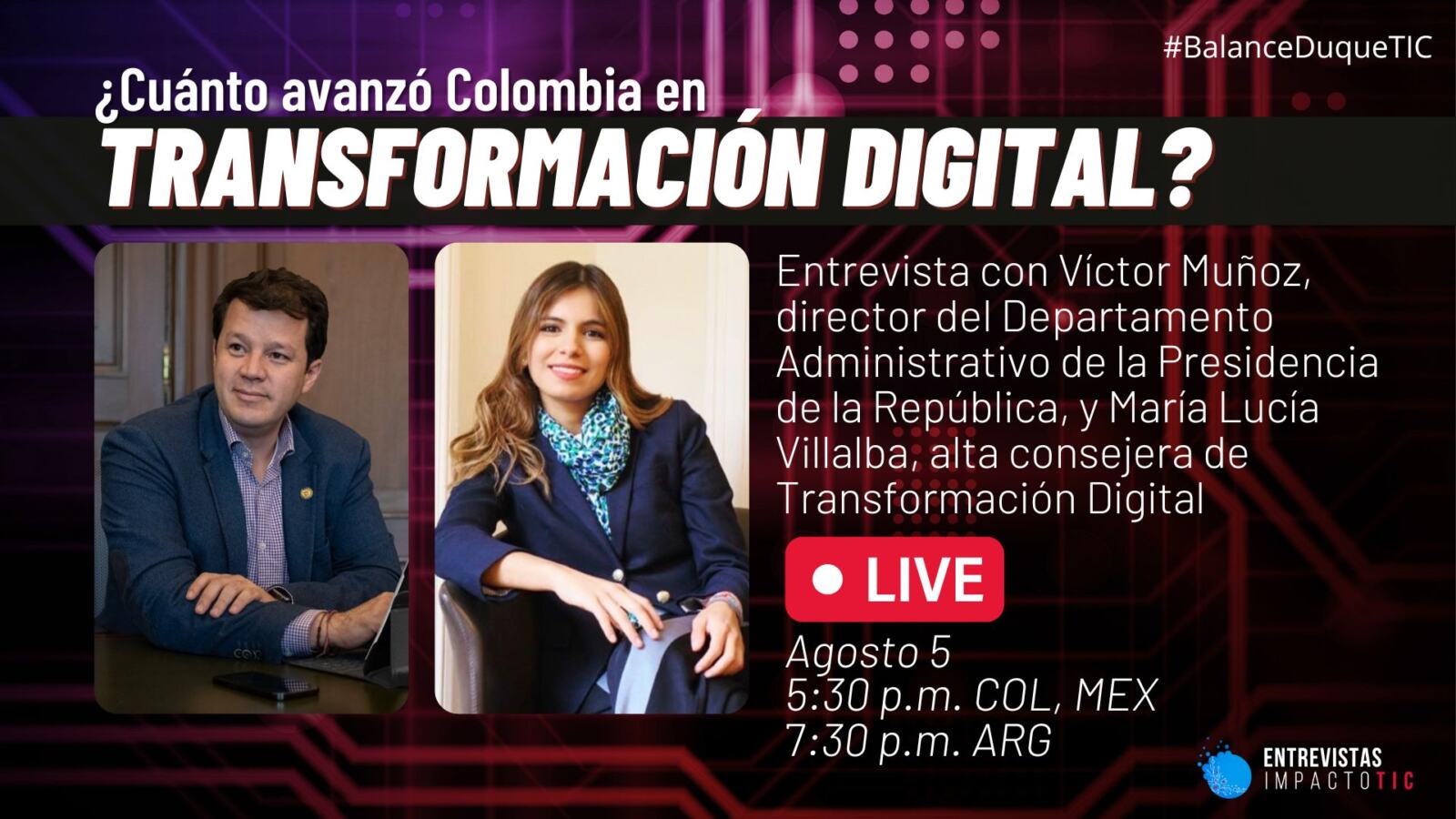 ¿Cuánto avanzó Colombia en Transformación Digital? [Entrevistas TIC]