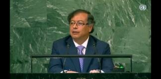 Gustavo Petro en Naciones Unidas