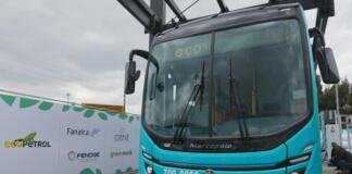 Bus de hidrógeno Bogotá