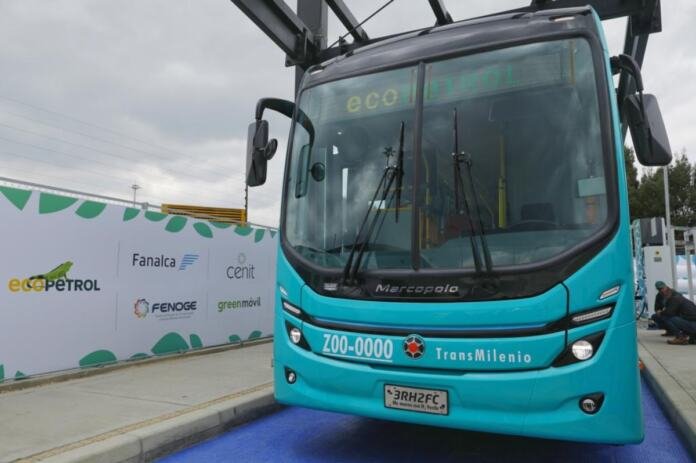 Bus de hidrógeno Bogotá
