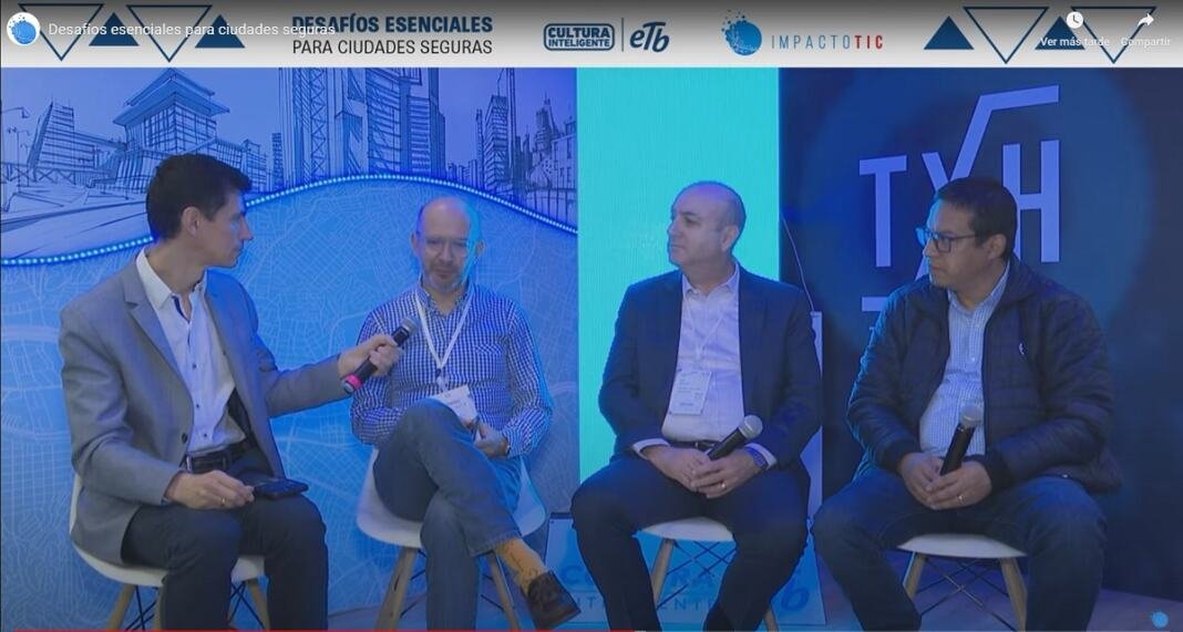Seguridad en Ciudades Inteligentes Smart City Expo Bogota 2023 Panel