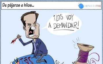 TICaricatura - 7 de julio - Twitter demanda a Meta